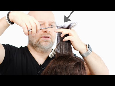 How to Fix an UNEVEN Haircut at Home - TheSalonGuy