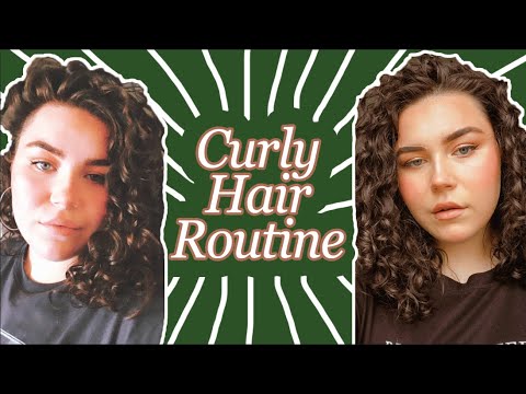 Updated Wash &amp; Go Curly Hair Routine! (2B/2C/3A) | July 2020 | Erin Rose