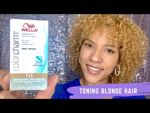 How to Tone Hair | Wella Color Charm T15 PT. 3