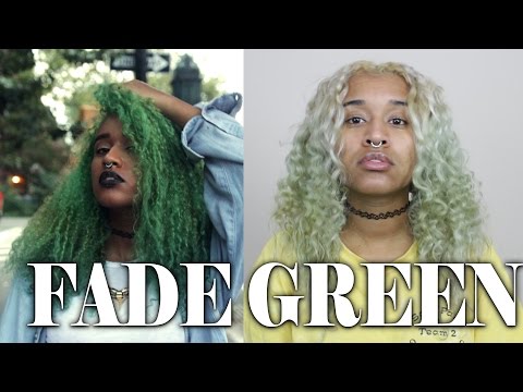 How to fade Green Hair Dye | Get Rid of Semi-Permanent Hair Dye