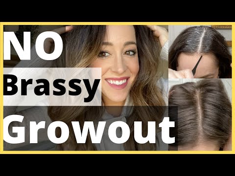 TUTORIAL : Easy Gray Blending for Dark Hair // Best way to blend gray on dark hair!!