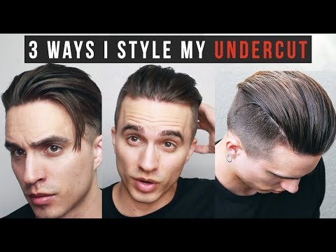 3 Different Ways I Style My Undercut + Hair Length Update! [1/19/18]