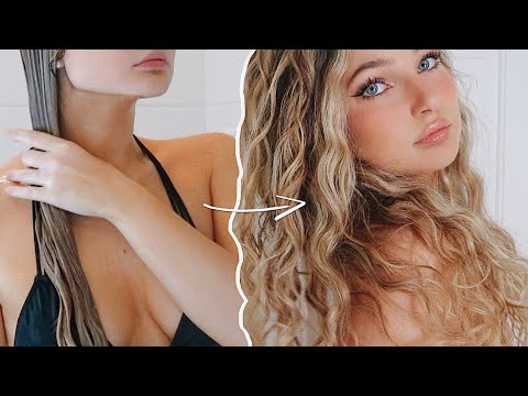 wavy/curly hair routine (2B/2C curls)