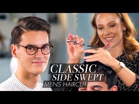 Side Swept for classic men