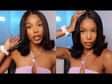 Attempting The Flipped Ends 90s Hairstyle| ft.Original Queen Hair