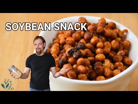 Soybean Snack | A Great Crispy and Spicy Snack For Anytime