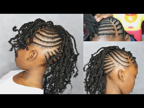 KIDS CORNROW HAIRSTYLE