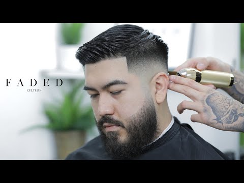 COMB OVER WITH SKIN FADE TUTORIAL / HOW TO / STEP BY STEP