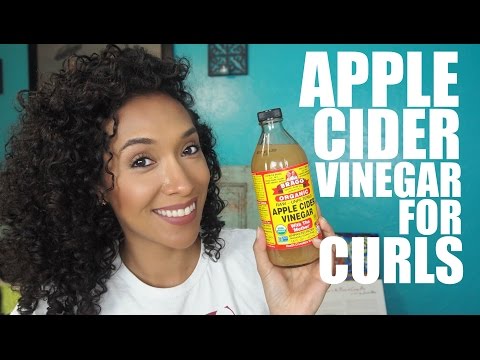 Apple Cider Vinegar (ACV) for Curly Hair