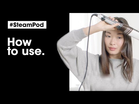 How to use the Steampod 3.0? | L'Oréal Professionnel