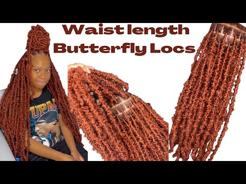 STEP BY STEP TUTORIAL: BUTTERFLY LOCS USING PASSION TWIST &amp; SPRING TWIST HAIR | QUEENOFSLAY