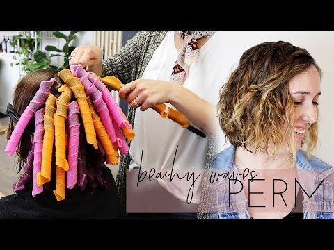 Beach Wave Perm: DIY 'How To' Guide for Beginners at Home