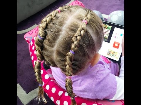 How to do a Dutch braid on a Toddler