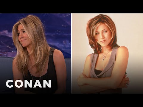 How Jennifer Aniston Felt About &quot;The Rachel&quot; Haircut | CONAN on TBS