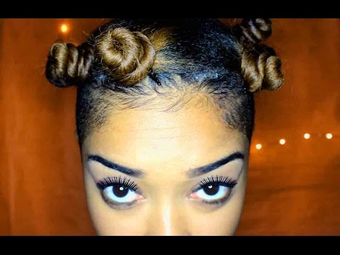 How To | Bantu Knots on Natural Hair | Bri Hall