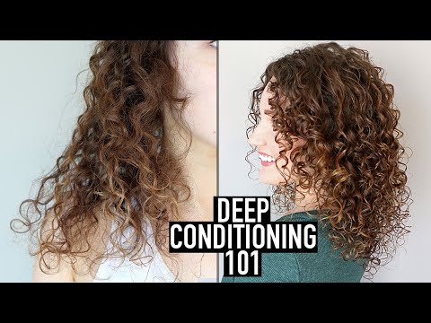 How to Deep Condition Curly Hair for Beginners