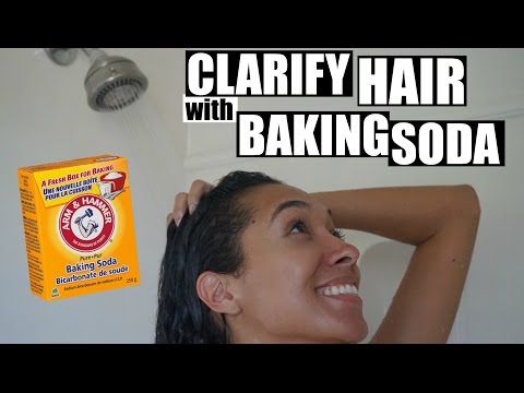 How To Clarify Your Hair Using Baking Soda