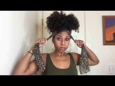 How To Preserve Curls Overnight | Pineapple Method