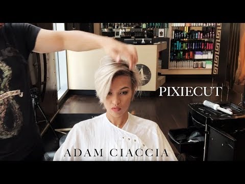 How to Create a Long Pixie/Short HairCut on Episode #43 of HairTube© with Adam Ciaccia