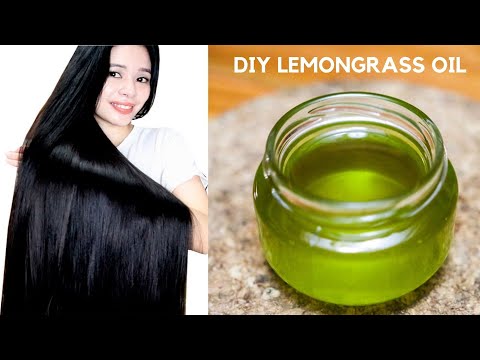 How To Make LEMONGRASS OIL FOR BOOSTING HAIR GROWTH THICKER HAIR &amp; STRONGER HAIR- Beautyklove