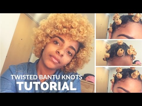 Bantu Knot Tutorial | 3c/4a Hair | Natural Hair