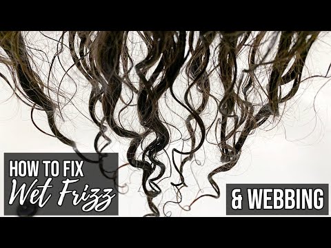Causes of Wet Frizz &amp; Webbing + How to Fix It!