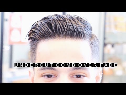 Professional Undercut Comb Over Fade Hairstyle | The Best Side Part Haircut | Easy Hair For Men