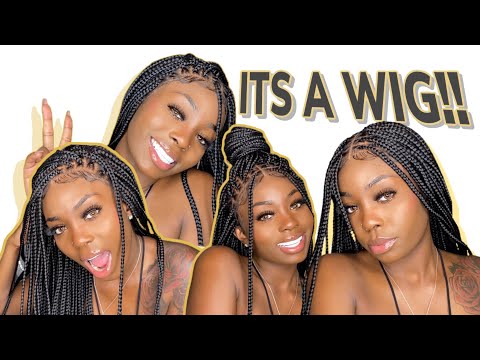 THE BEST Braided LACE Wig I’ve EVER Tried!!😱😍 | Neat and Sleek