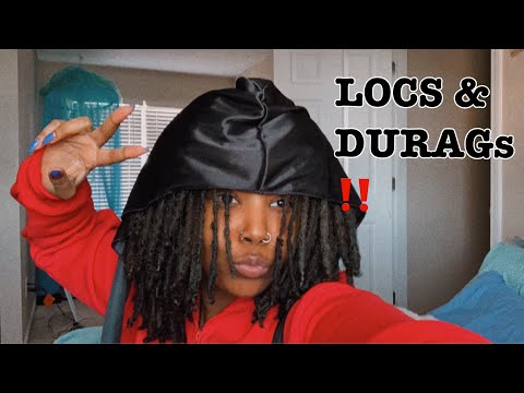LOC TIPS | HOW TO TIE A DURAG WITH LOCS