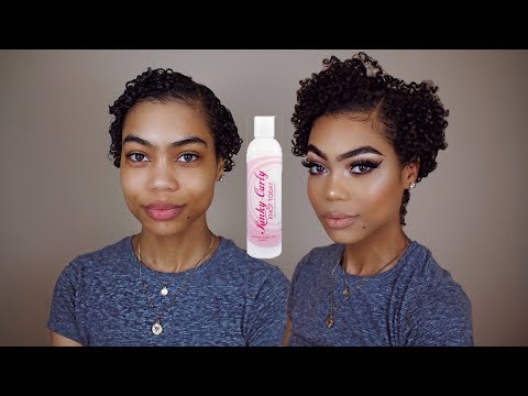 TWA ROUTINE | KINKY-CURLY KNOT TODAY NATURAL LEAVE IN/DETANGLER TUTORIAL &amp; REVIEW
