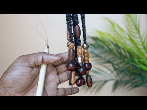How to Add Beads to Box Braids Locs &amp; Twists | Jorie Hair