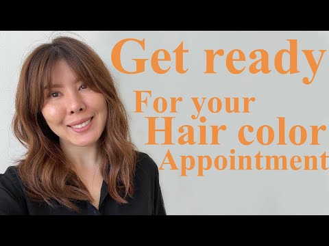 How to prepare for your color service appointment at the salon! Tips from a color specialist.