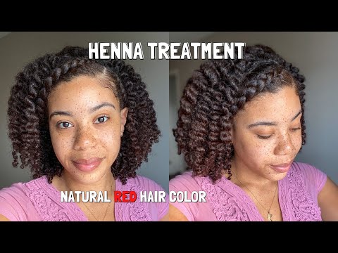 Mixing &amp; Applying Henna to Natural Hair | Step by Step Tutorial