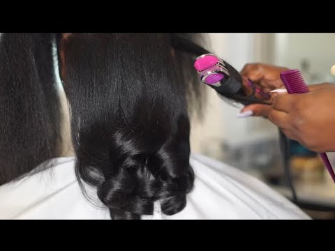 Soft Flat Iron Curls