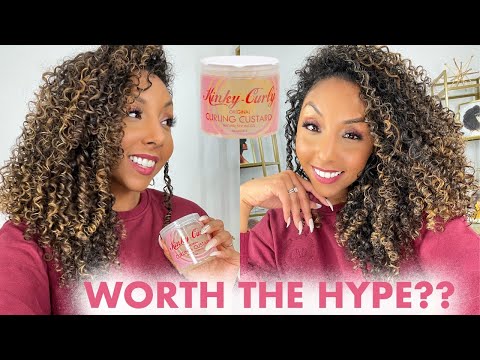 Is This Gel Worth The Hype?? Kinky-Curly Curling Custard | BiancaReneeToday