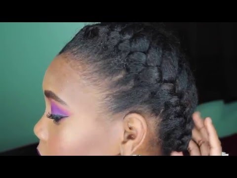 HOW TO: French Braid Tutorial on Natural Hair