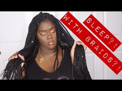 3 Ways to Sleep with Tight Box Braids!!!