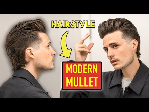 Mens Hair Tutorial | Modern Low-Fade Mullet Hairstyle