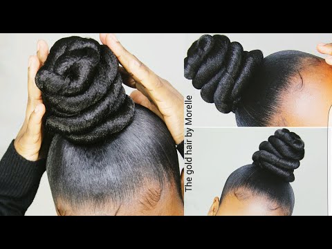 How To Slay Your Ponytail with Twisty Top Knot Ninja Bun /