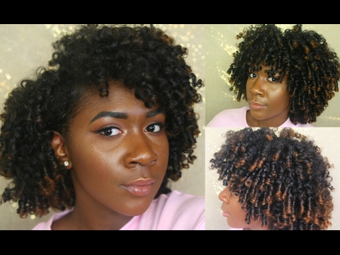 Shirley Temple Curls on Natural Hair