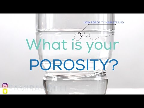 How To Find Out Your Hair Porosity - Strand Test on High &amp; Low Porosity Natural Hair | Samirah Gilli