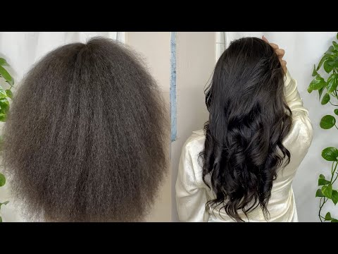 Bombshell Curls on Natural Hair (Heat vs Heatless Method)
