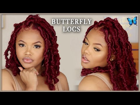 DIY Short Butterfly Locs At Home🦋| 2 Methods | Naturally Sunny