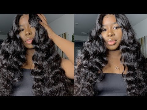 Beach Wave Curls On this Gorgeous Body Wave Wig Ft. Nadula Hair