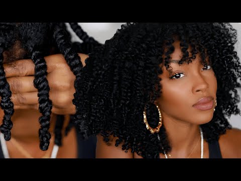 THE PERFECT TWIST OUT on Natural Hair | Slim Reshae