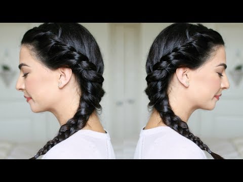 Side Braid Hair Tutorial For Beginners