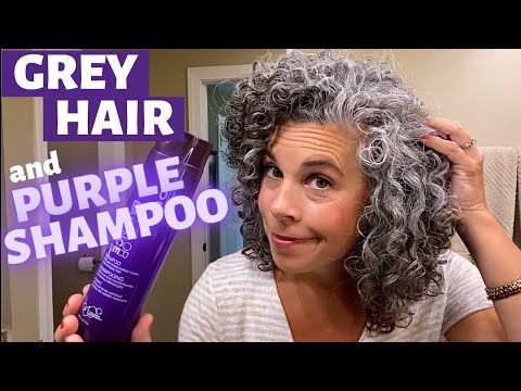 Purple Shampoo &amp; Grey Hair | How It Effects My Silver (White) Hair
