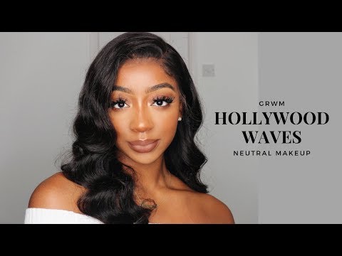 GRWM - Hollywood 70s Waves &amp; Neutral Tones and Feat. ISEE Bodywave Hair | Shornell Stacey