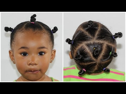 Toddler Bantu Knots | Toddler Hairstyles