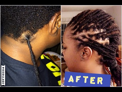 ATTACHING HANDMADE PERMANENT LOCS EXTENSIONS | HOW I DO IT (part 2)